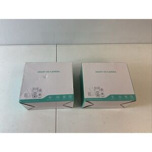 Smart Camera HD‎ Wireless Security 2-Way Audio Lot of 2, 2 Packs(4 total) Tilt